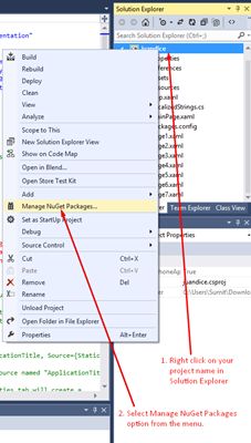 Mange NuGet Packages